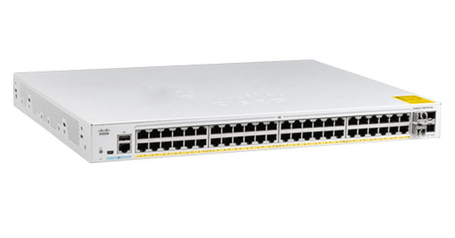 C1000-48FP-4G-L, Cisco C1000-48FP-4G-L 48x 10/100/1000 Ethernet PoE+, 4x 1G SFP