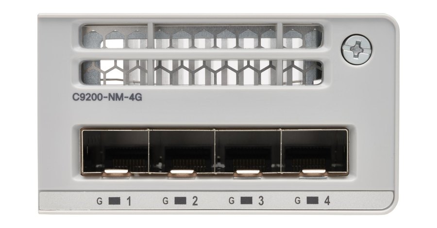 Module uplink Cisco C9200-NM-4G, Module uplink Cisco C9200-NM-4G 4 cổng 1G SFP cho switch Catalyst 9200