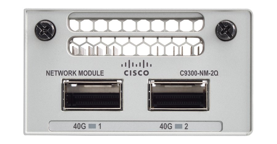 Module uplink Cisco C9300-NM-2Q, Module uplink Cisco C9300-NM-2Q 2 cổng 40G QSFP+ cho switch Catalyst 9300