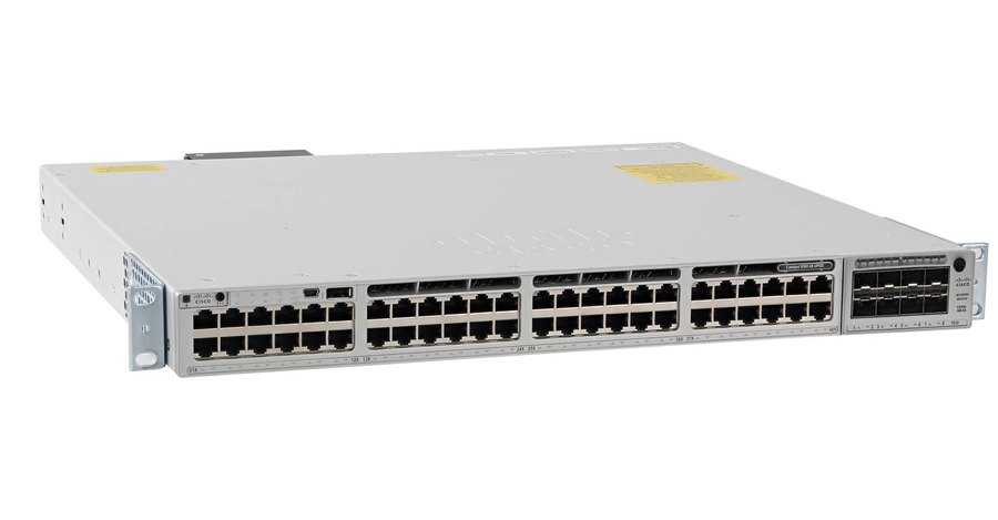 Cisco Catalyst C9300-48P-E, Switch Cisco Catalyst C9300-48P-E 48 cổng PoE+, uplink module, Network Essentials