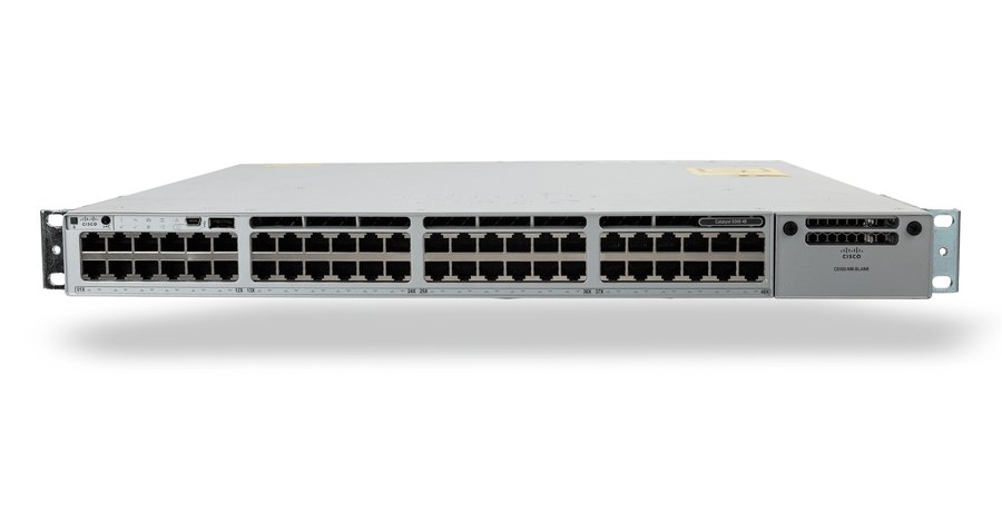 Cisco Catalyst C9300-24P-A, Switch Cisco Catalyst C9300-24P-A 24 cổng PoE+, uplink module, Network Advantage