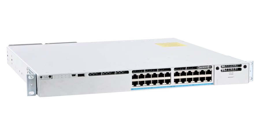 Cisco Catalyst C9300-24UX-A, Switch Cisco Catalyst C9300-24UX-A 24 cổng UPOE mGig, uplink module, Network Advantage