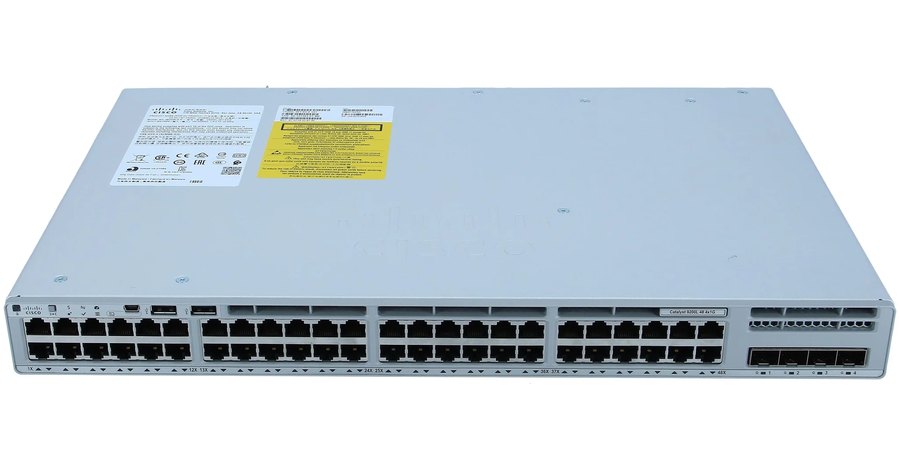 Cisco Catalyst C9200L-48T-4G-A, Switch Cisco Catalyst C9200L-48T-4G-A 48 cổng, uplink 4 x 1G SFP, Network Advantage