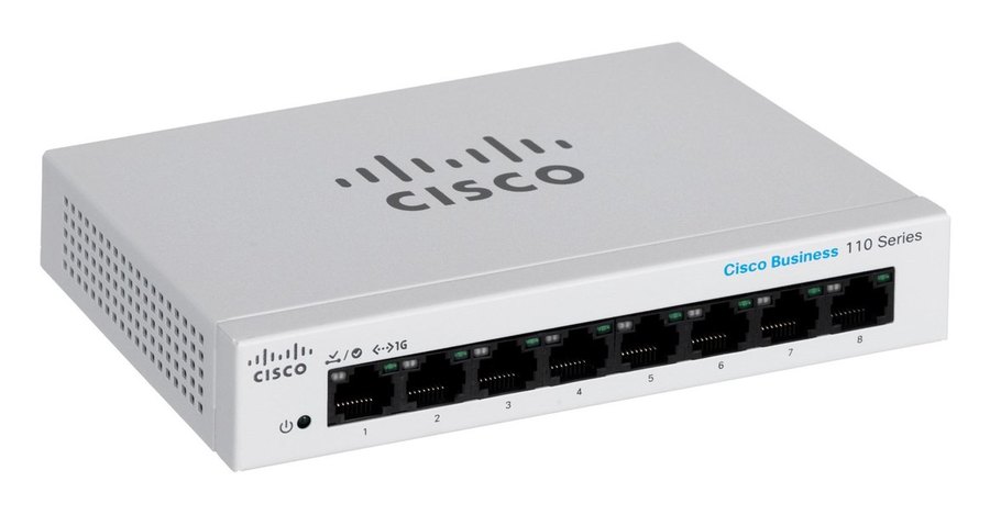Cisco Business CBS110-8T-D, Switch Cisco Business CBS110-8T-D 8 cổng Gigabit không cần cấu hình