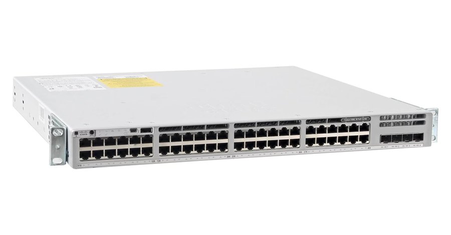Cisco Catalyst C9300L-48PF-4X-A, Switch Cisco Catalyst C9300L-48PF-4X-A 48 cổng PoE+ đủ công suất, uplink 4 x 10G SFP+, Network Advantage