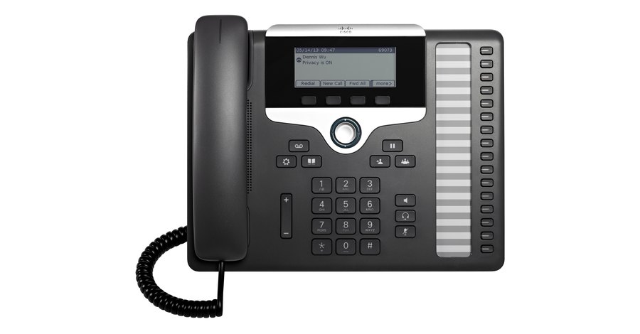 Điện thoại IP Cisco 7861, Điện thoại IP Cisco 7861 16 dòng, màn hình 3,5 inch, PoE