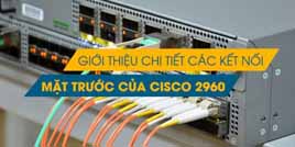 Mô tả chi tiết các tính năng mặt sau của cổng trên Switch Cisco 2960