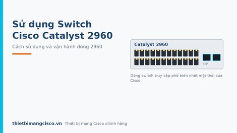 Hướng dẫn sử dụng thiết bị chuyển mạch Cisco 2960 Catalyst