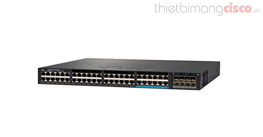 Switch Cisco WS-C3650-12X48UR-E 8 cổng Uplink