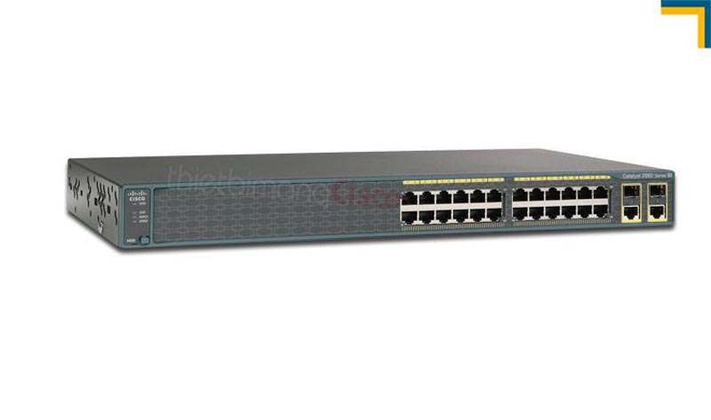 Switch Cisco WS-C2960-24TC-S chính hãng