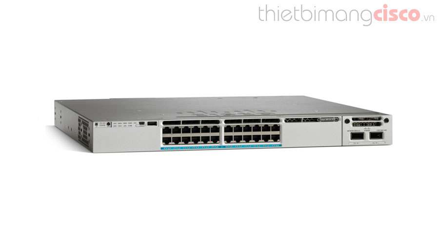 Switch WS-C3850-24XUW-S chính hãng