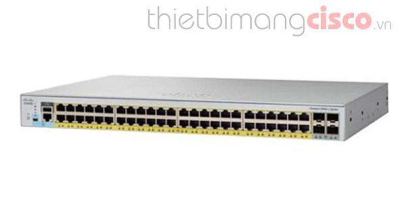 Switch Cisco WS-C2960L-48PS-AP chính hãng
