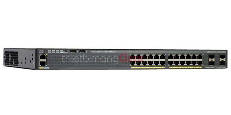 Switch Cisco WS-C2960X-24PD-L chính hãng