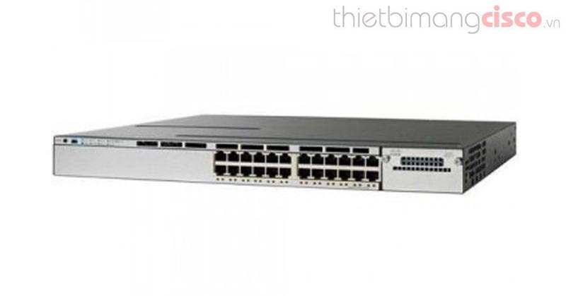 Cisco Catalyst WS-C3850-24U-L Switch Layer 3, 24 * 10/100/1000 Ethernet 