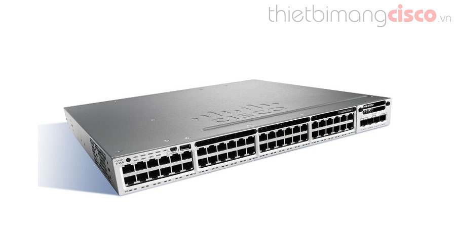 Switch Cisco WS-C3850-48P-E chính hãng