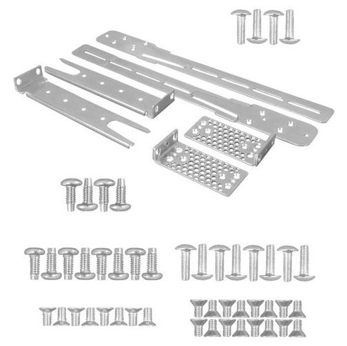 Bộ phụ kiện Cisco ACC-KIT-T1 nhìn nghiêng từ mặt trước, thấy rõ dãy cổng và đèn trạng thái