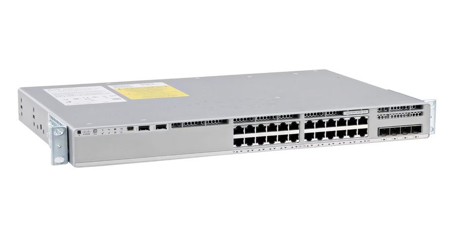 Switch Cisco Catalyst 9200L-24P-4G-E, mã Cisco chỉ định thay cho Catalyst 2960X-24PS-L đã ngừng bán