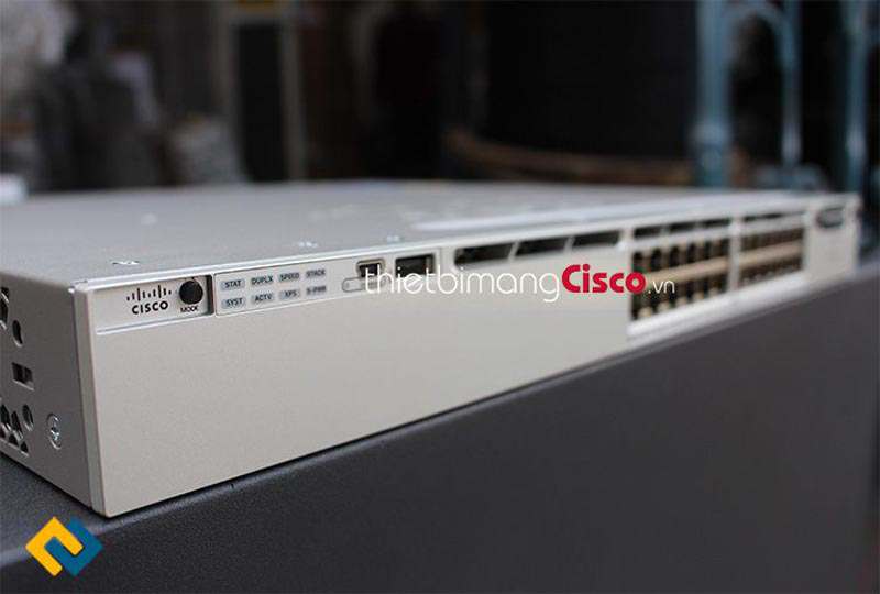 Switch Cisco WS-C3850-24T-S chính hãng