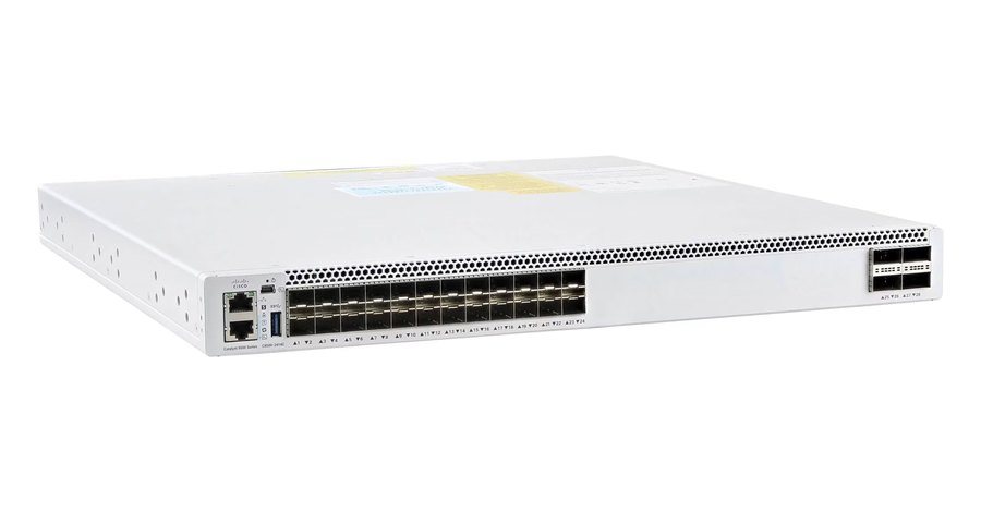 Switch Cisco Catalyst C9500-24Y4C-A, lựa chọn lõi campus 25G khi không cần VXLAN EVPN kiểu trung tâm dữ liệu