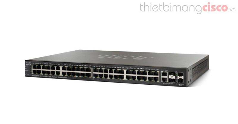 Switch Cisco SG500-52MP-K9-G5