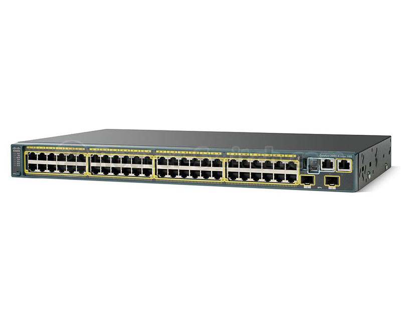 WS-C2960S-48TD-L Catalyst 2960S 48 GigE, 2 x 10G SFP+ LAN Base